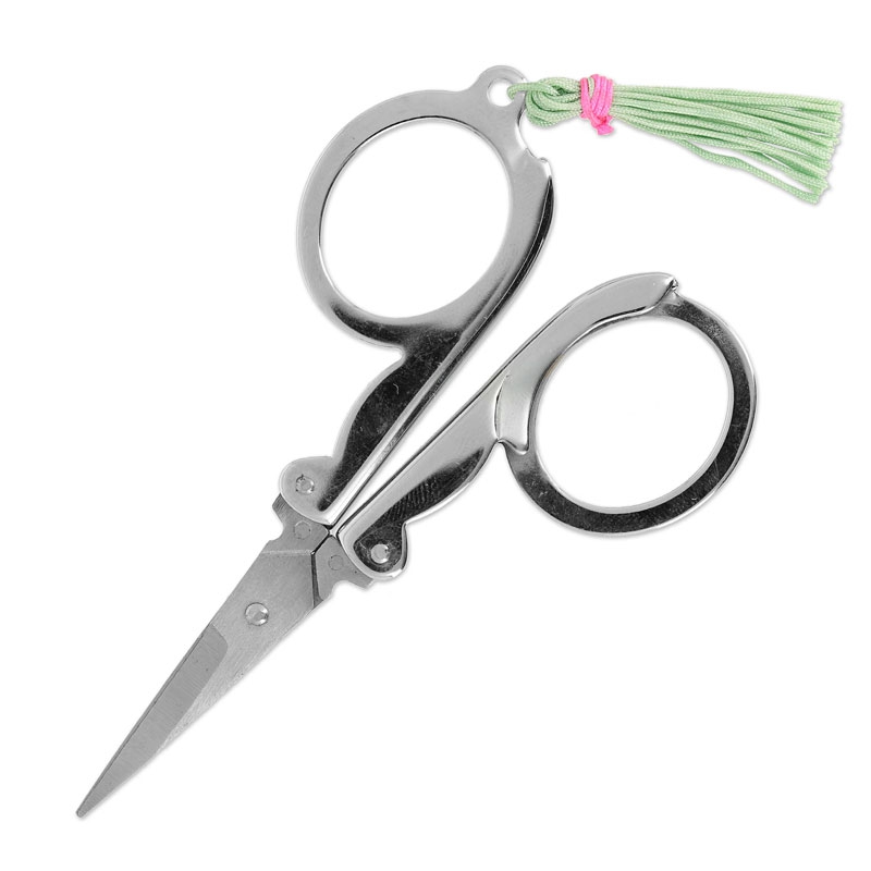 Sewing scissors folding for travel x1 Perles & Co