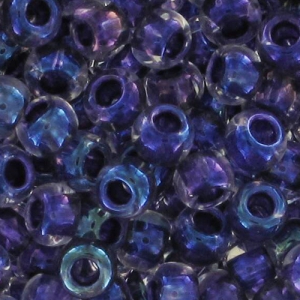 Toho Seed beads 11/0 TO11R181 - Rainbow Crystal Tanzanite Lined