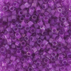 Miyuki Delica 11/0 DB0073 - Magenta Lined Crystal AB
