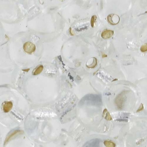 Miyuki Fringe beads 3.4mm DP001 - Crystal Silver Lined x8g