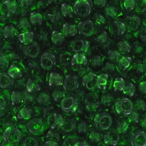 Preciosa 9/0 2.5 mm Seed Beads - Bottle Green x 20 g
