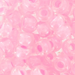 Miyuki Seed beads 8/0 207 - Pink Lined Crystal x8g