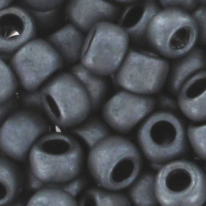 Toho seed beads 8/0 TO8R611 - Mat Opaque Gray