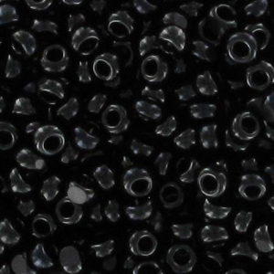 Charlottes Preciosa 15/0 Jet  x10g