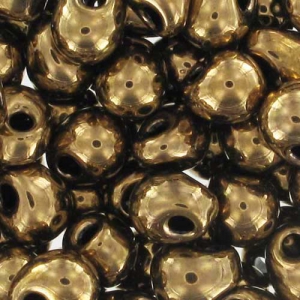 Miyuki Fringe beads 3.4mm DP457 - Metallic Dark Bronze x8g