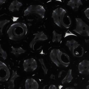 Miyuki Fringe beads 3.4mm DP401 - Jet x8g