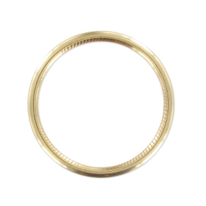 Loop 24mm fine Gold plated x1
