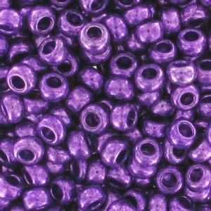 Preciosa Seed beads 9/0 2.5 mm - Metallic Violet x20g