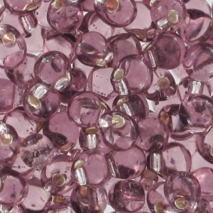Miyuki Fringe beads 2.8 mm DP28-0012 - Silver Lined Smoky Amethyst x8g