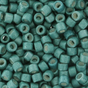 Miyuki Delica 11/0 DB1172 - Galvanized Matte Dark Aqua x8g