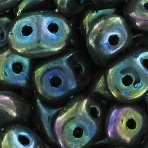 SuperDuo 2.5x5mm Iris Green x10g