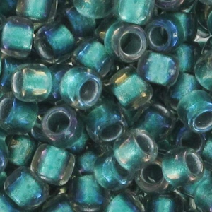Toho Seed beads Takumi LH 11/0 TAK11R-264 - Rainbow Crystal Teal Lined