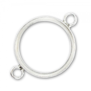 925 Sterling Silver Pendant setting 16mm x1