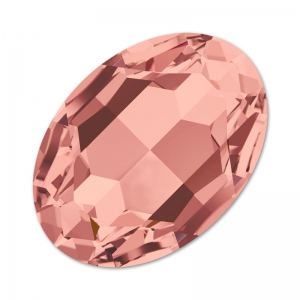 PureCrystal 4127 Oval Fancy Stone 30x22mm Blush Rose x1