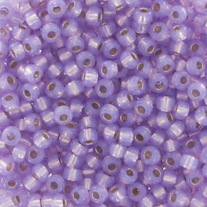 Miyuki Seed beads 11/0 574 - Dyed Lilac Silver Lined Alabaster