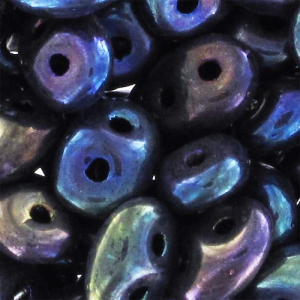 SuperDuo 2.5x5mm Iris Blue x10g