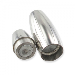 Magnetic clasp for 4mm cord Stainless Steel x1