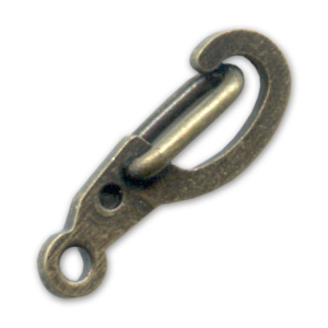 Lobster claw clasps 14mm Bronze tone x10