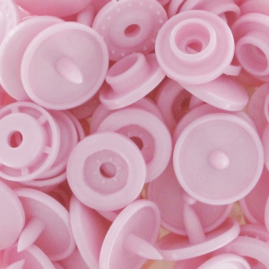 BabySnap type KAM snap fasteners 12,4 mm baby pink x30