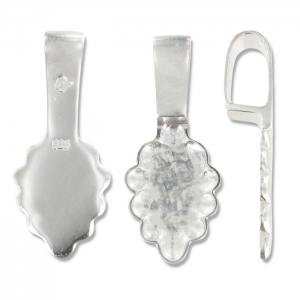 Pendant holder to glue 24 mm in Silver 925 x1