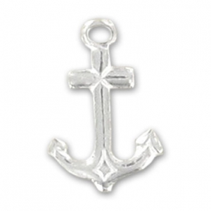 925 Silver Charm anchor 15mm x1