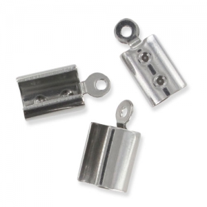 Round end clips 4mm Stainless steel x10
