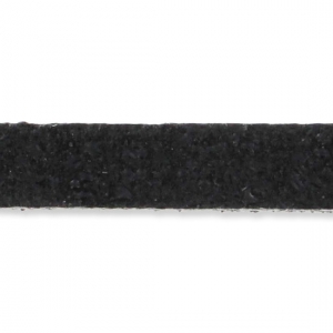 Leather lace 5mm textured Black x30cm