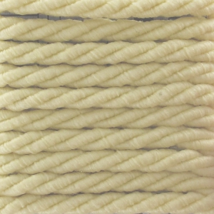 twisted cord 2.5 mm Ecru x 2m