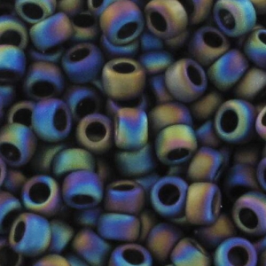 Toho Seed beads 15/0 TO15R86F - Mat Rainbow Iris x8g