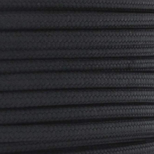Lacet cord 3 mm black x 1m