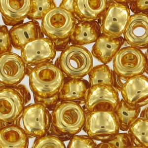 Miyuki Seed beads 8/0 191 - 24kt Gold Plated x5g