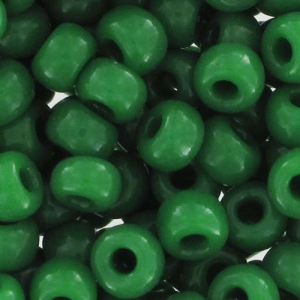 Miyuki Seed beads 8/0 411 - Opaque Green x8g