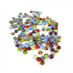 Hotfix rhinestones 2mm Multicolored x1440