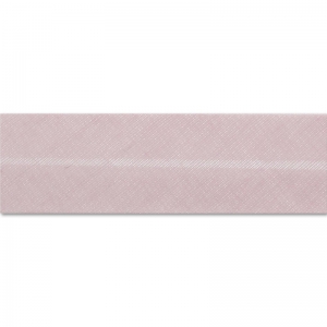 Polycotton ribbon  20mm poder rose x 1m