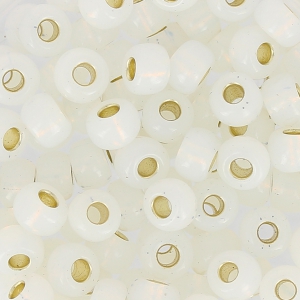 Miyuki Seed beads 6/0 551 - Gilt Lined Opal