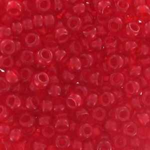 Miyuki Seed beads 11/0 141SF - SF Transparent Ruby x8g