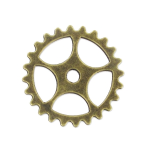 Cog spacer 25mm bronze