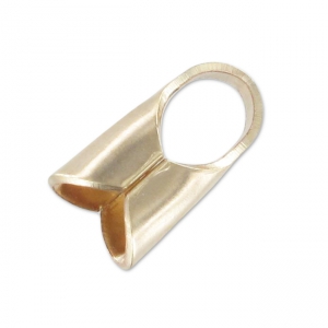 Terminators for 4mm cord Gold filled x2