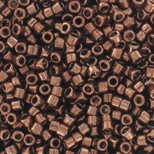 Miyuki Delica 11/0 DB0460 - Galvanized Cinnamon Brown