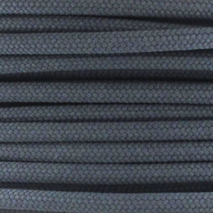 Lacet cord 3 mm dark grey x 1m