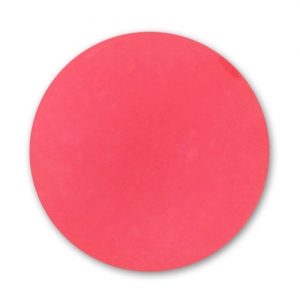 16mm Polaris round bead - Neon Coral x1