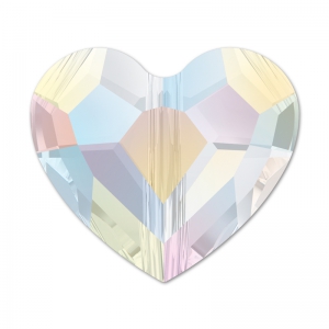 PureCrystal Love Bead 5741 12mm Crystal AB x1