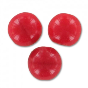 Round bead 8mm Red Corail x20