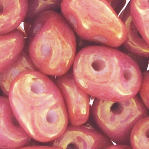 SuperDuo 2.5x5mm Gold Luster x10g