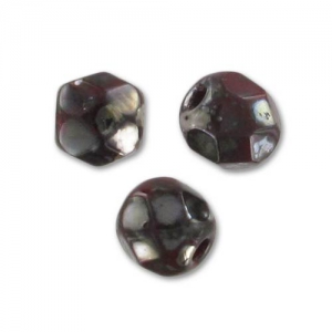 Veneers 4 mm Opaque Red Picasso x50