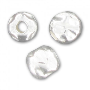 Round  beads 5mm 925 Sterling silver x5