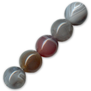 Beads Botswana Agate  8mm x10