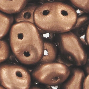 SuperDuo 2.5x5mm Light Copper Mat x10g