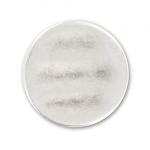 round slider bead for 1.8mm cords Antique Silver Plating x1