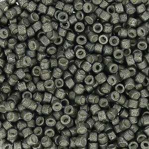 Miyuki Delica 11/0 DB1175 - Galvanized Matte Graphite